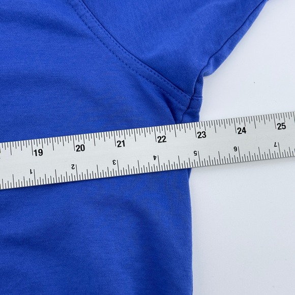 Jos. A. Bank Reserve Mens XL Blue Short Sleeve Polo Shirt Solid Casual Cotton - Picture 5 of 7